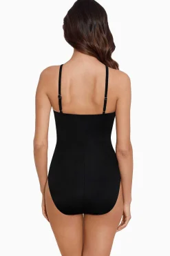 Chique Gearceerd Jill Badpak Uit Een Stuk