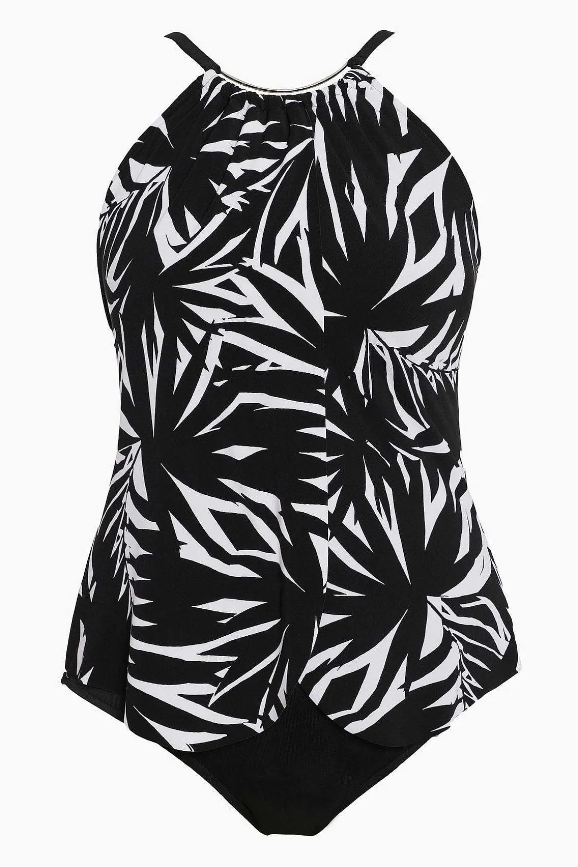 Chique Gearceerd Jill Badpak Uit Een Stuk