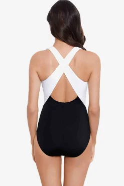 Combineer Het Halle-Badpak Uit Een Stuk