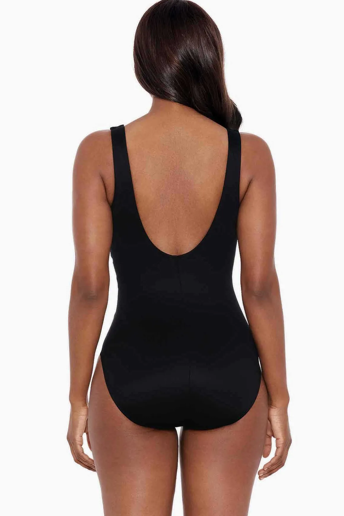 Dot Com Gelaagd Escape-Zwempak Uit Een Stuk