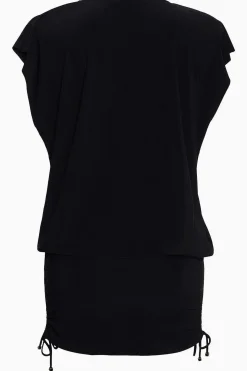 Gesmokte Strandjurk, Zwembedekking