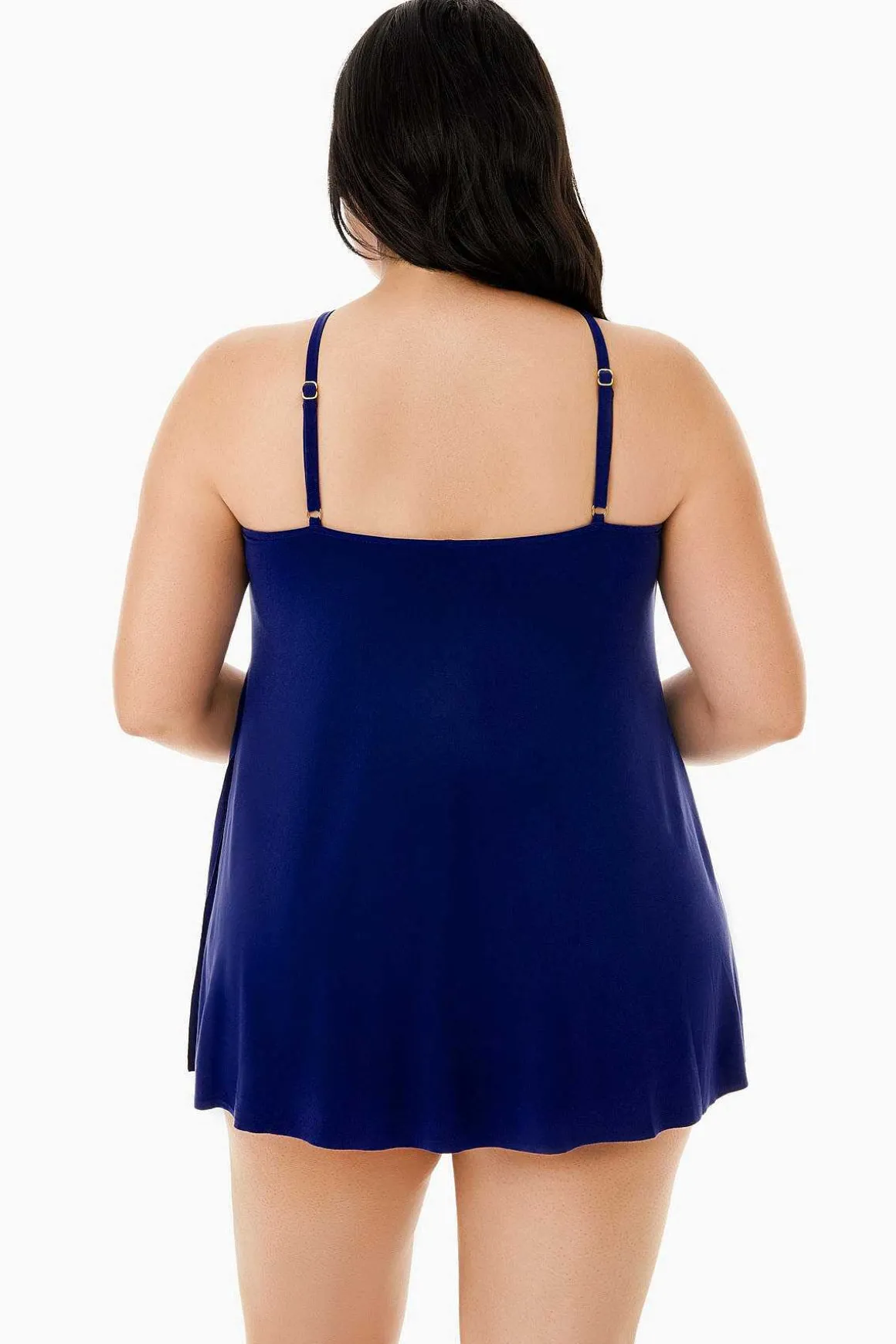 Grote Maat Parker Zwemjurk Uit Een Stuk