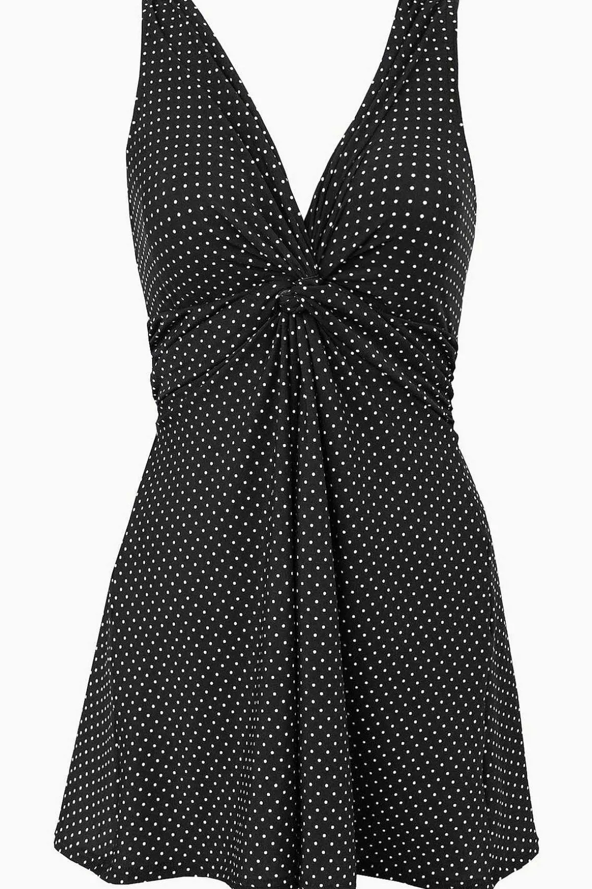 Grote Maat Pin Point Marais Zwemjurk Uit Een Stuk