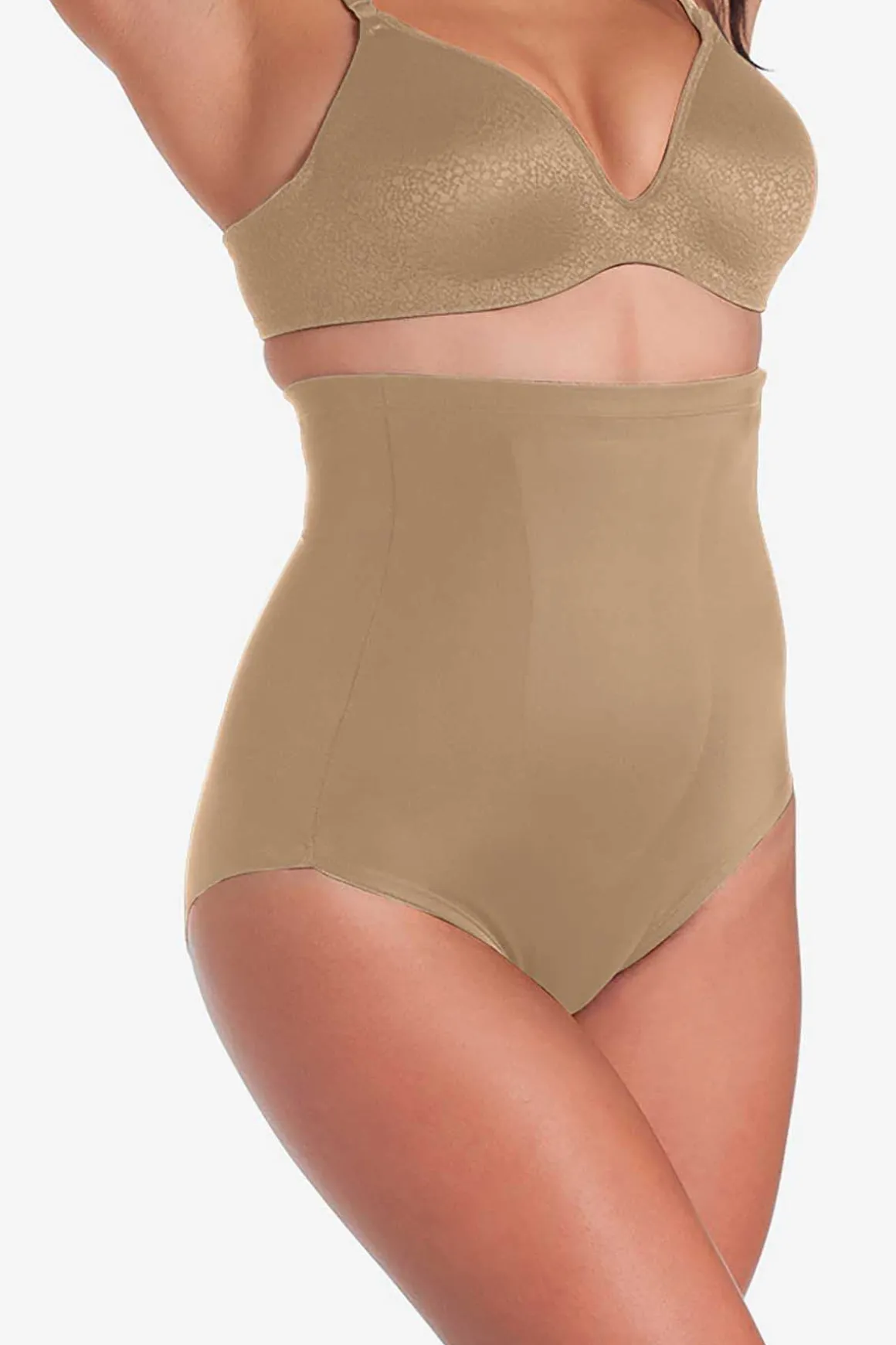 Grote Maten Gematigde Controle Hoge Taille Slip