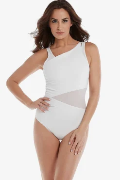 Illusionisten Azura Zwempak Uit Een Stuk