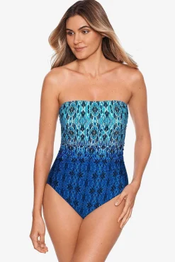 Lang Torso Cascada Avanti Bandeau Badpak Uit Een Stuk