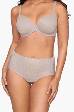 Lichtvormende Slip Met Kanten Inzet