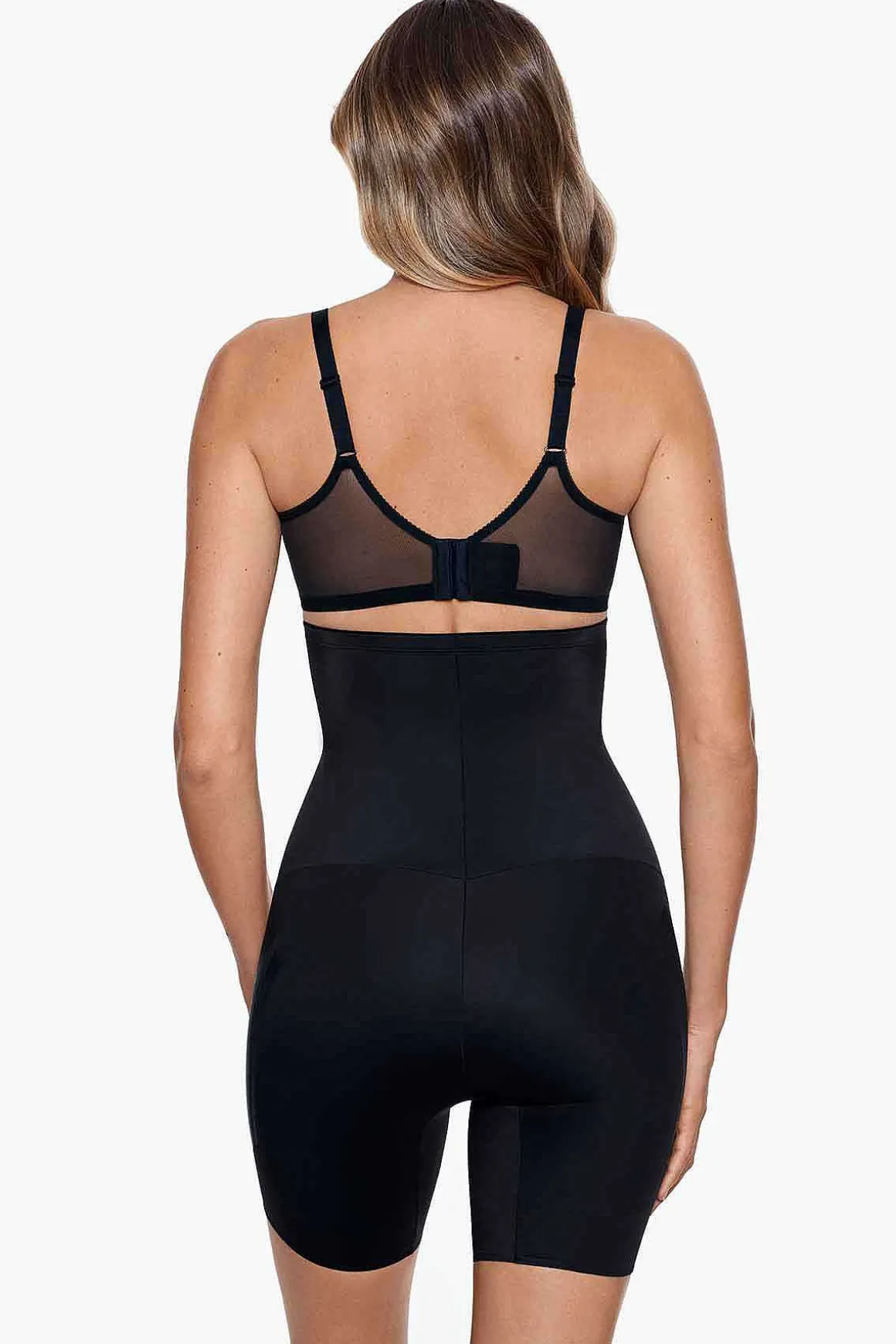 Lycra Fitsense® Hoge Taille Lange Pijp Dij Slanker