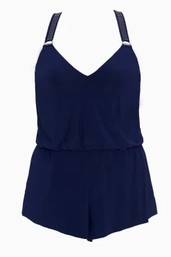 Met Sterren Bezaaide Gabby Romperbadpak Uit Een Stuk