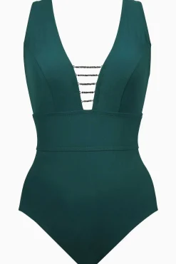 Northern Lights Aurora Badpak Uit Een Stuk