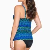 Ocean Ombre Love Knot Tankinitop Dd-Cup