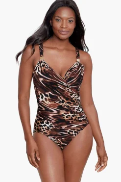 Ocicat Siren Zwempak Uit Een Stuk