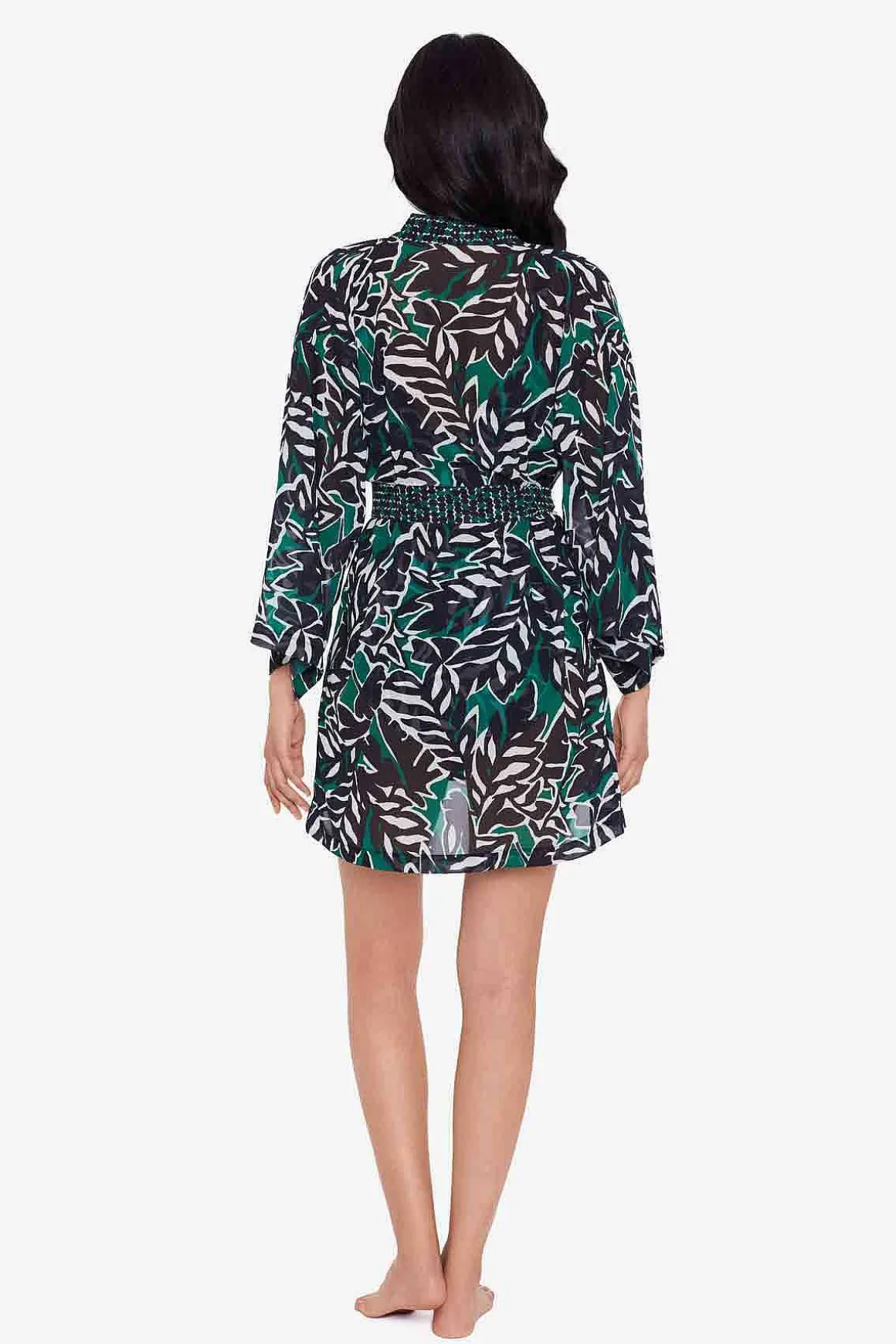 Palma Verde Kimono Zwembedekking