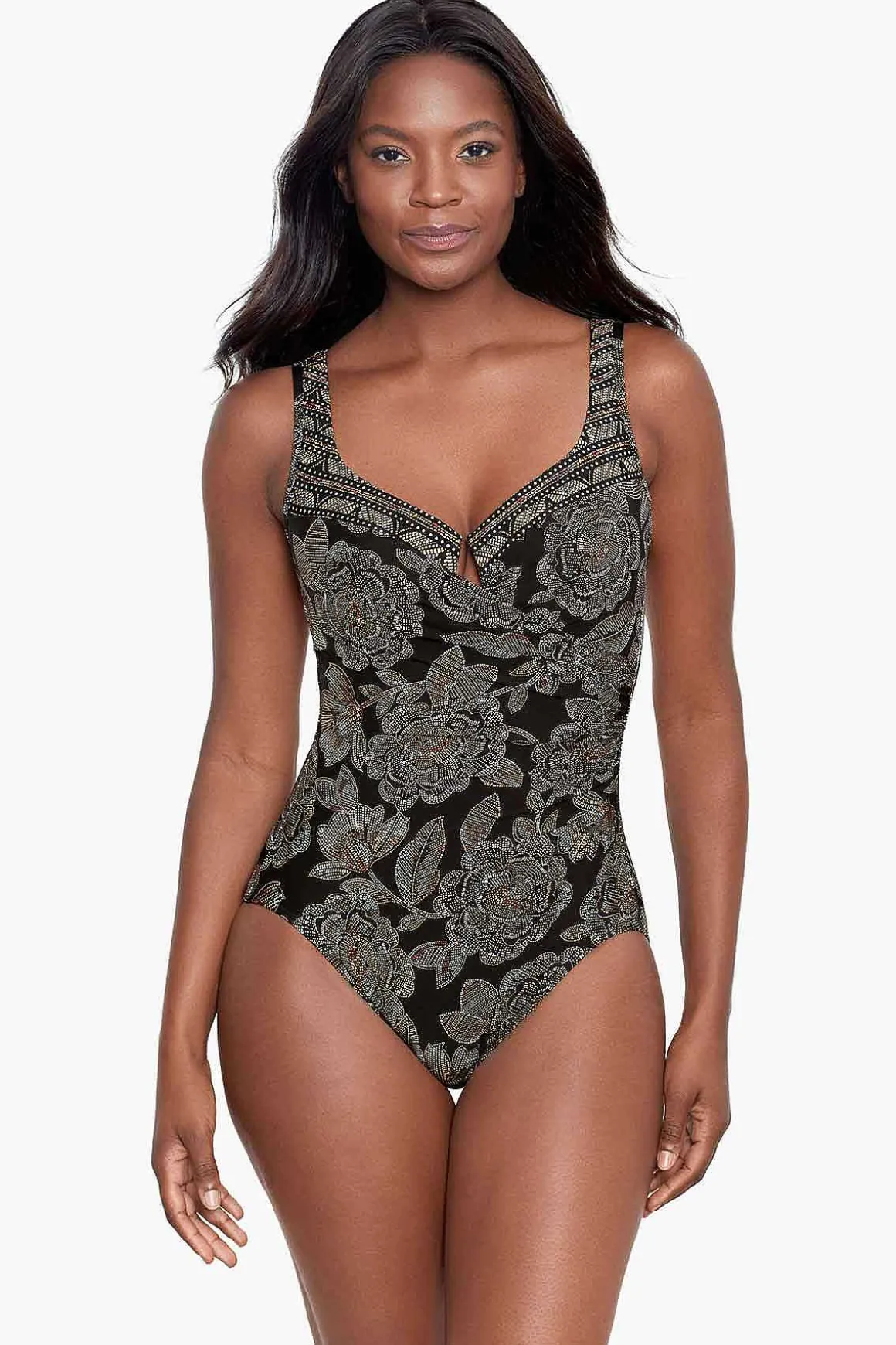 Petal Pusher Escape Zwempak Uit Een Stuk