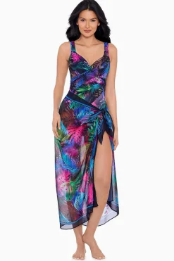 Pixel Palmas Sjaal Pareo Swim Cover Up