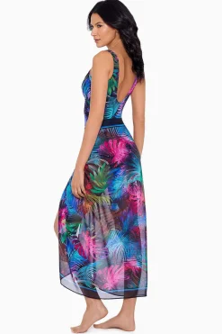 Pixel Palmas Sjaal Pareo Swim Cover Up