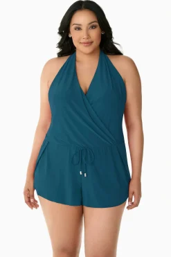 Plus Size Bianca Eendelig Romperbadpak
