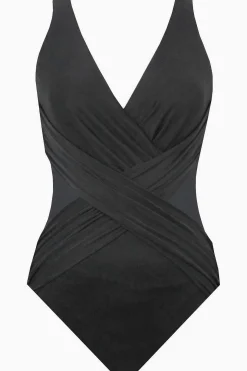 Plus Size Crossover Badpak Uit Een Stuk