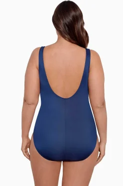 Plus Size Crossover Badpak Uit Een Stuk