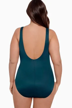 Plus Size Crossover Badpak Uit Een Stuk