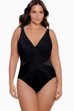Plus Size Crossover Badpak Uit Een Stuk