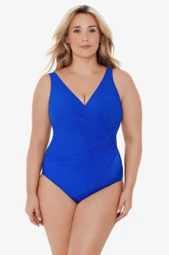 Plus Size Musthaves Oceanus Zwempak Uit Een Stuk