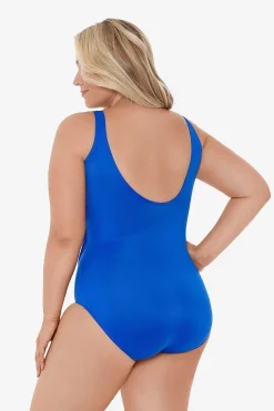 Plus Size Musthaves Oceanus Zwempak Uit Een Stuk