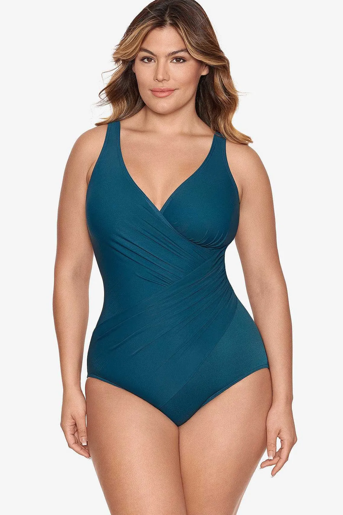 Plus Size Musthaves Oceanus Zwempak Uit Een Stuk