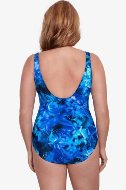 Plus Size Sous Marine Revele Badpak Uit Een Stuk