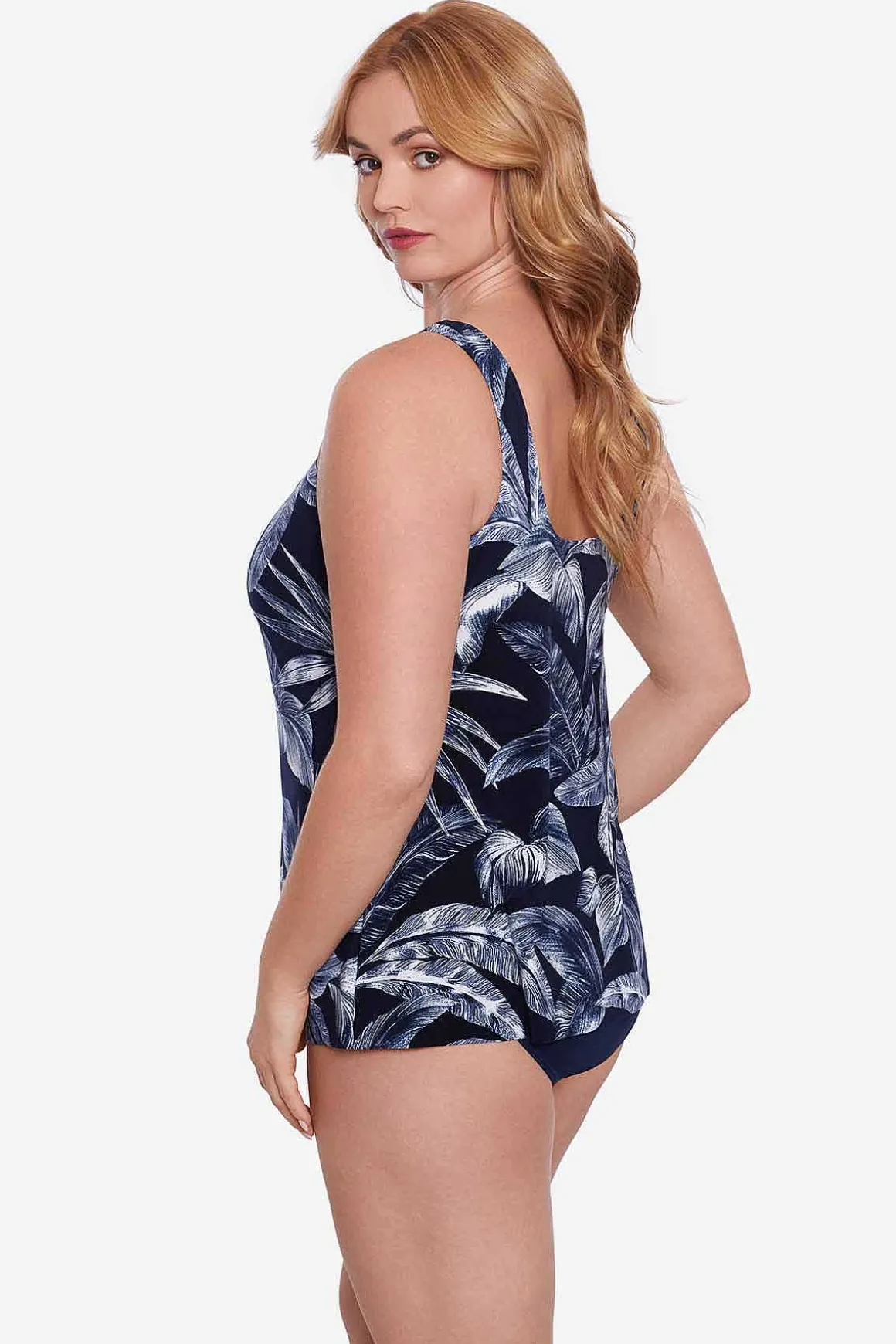 Plus Size Tropica Toile Ursula Tankinitop