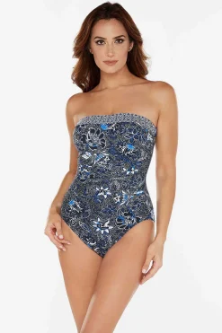 Provenace D'Ur Avanti Bandeau-Badpak Met Lang Torso Uit Een Stuk