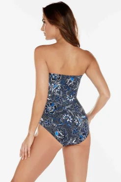 Provenace D'Ur Avanti Bandeau-Badpak Met Lang Torso Uit Een Stuk