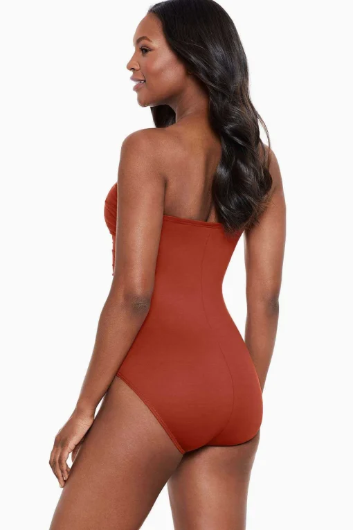 Rock Solid Madrid Bandeau-Badpak Uit Een Stuk