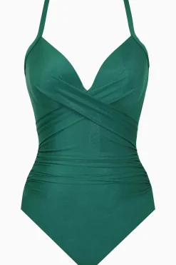 Rotsvast Boeiend Badpak Uit Een Stuk