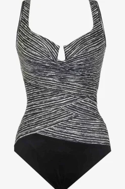 Seleniet Gelaagd Ontsnappingsbadpak Uit Een Stuk