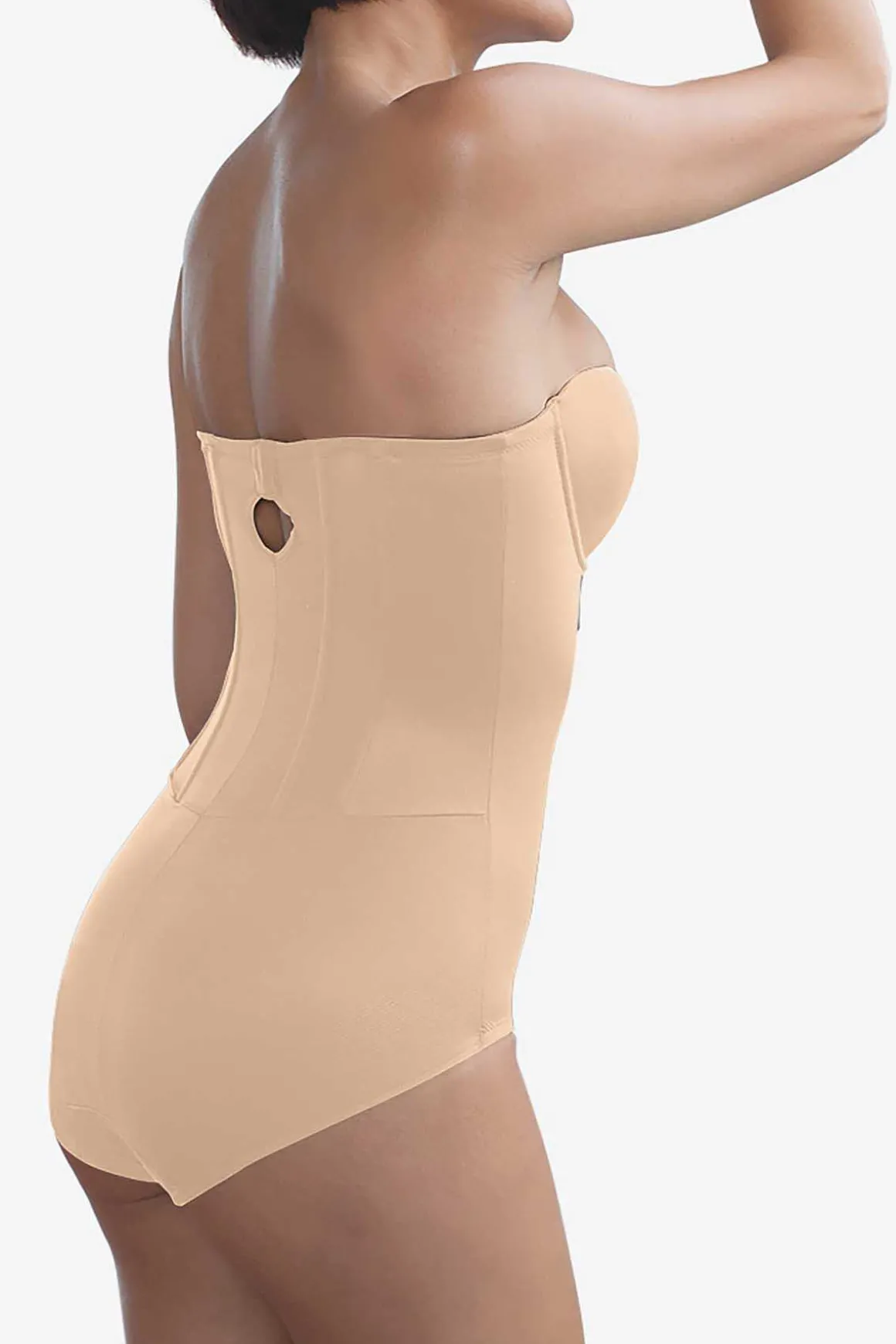 Shape Away® Extra Stevige Controle Strapless Bodybriefer