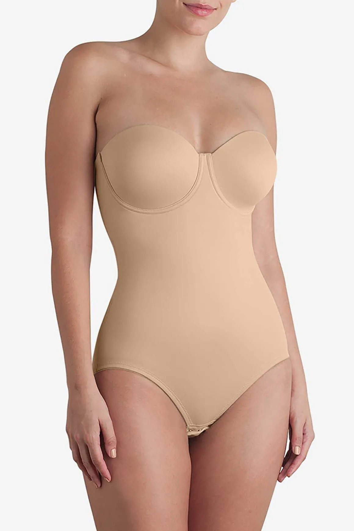 Shape Away® Extra Stevige Controle Strapless Bodybriefer