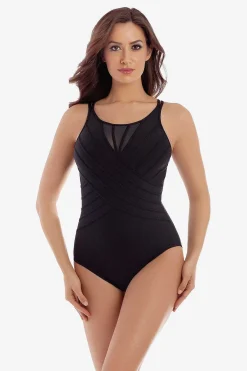 Spectra Hoogsluitend Badpak Uit Een Stuk