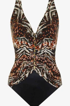 Tribal Tijgerin Charmer Badpak Uit Een Stuk
