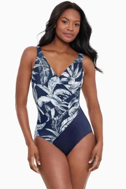 Tropica Toile Oceanus Zwempak Uit Een Stuk