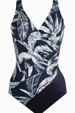 Tropica Toile Oceanus Zwempak Uit Een Stuk