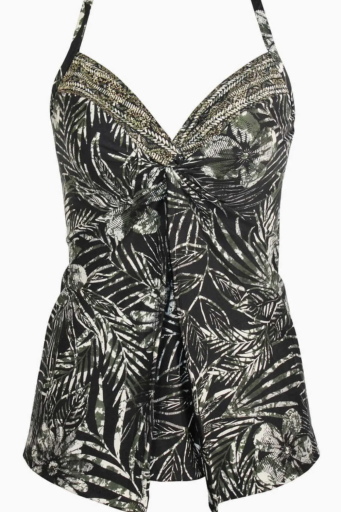 Zahara Love Knot Tankinitop Dd-Cup